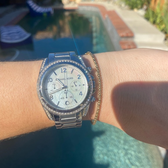 Silver Michael Kors Watch - Picture 5 of 7